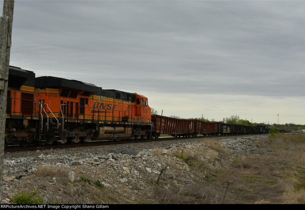 BNSF 6156 Roster shot